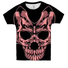 Дитяча 3D футболка Skull Mask