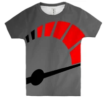 Детская 3D футболка Speedometer
