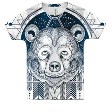 Детская 3D футболка Bear Head