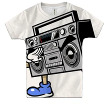 Детская 3D футболка Boombox