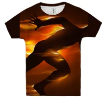 Детская 3D футболка Running Man