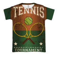 3D футболка Tennis Tournament