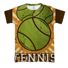 3D футболка Tennis Balls