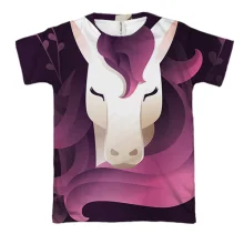 3D футболка Unicorn Art