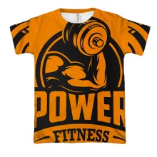 3D футболка Power Fitness