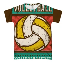 3D футболка Volleyball Tournament