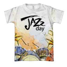 3D футболка Jazz day