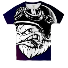 Детская 3D футболка Eagle pop art