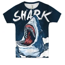 Детская 3D футболка Shark