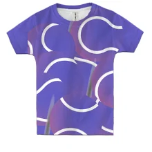 Дитяча 3D футболка Tennis ball Blue