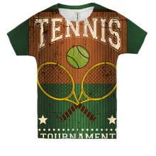 Детская 3D футболка Tennis Tournament