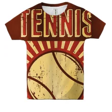 Детская 3D футболка Big Tennis Ball