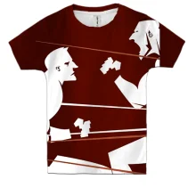 Дитяча 3D футболка Fighters in the ring
