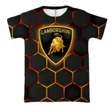 3D футболка Lamborghini