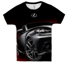 Детская 3D футболка Lexus