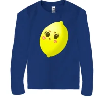 Детский лонгслив Crazy Lemon