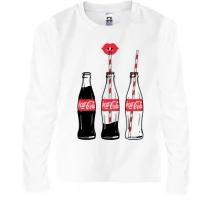 Детский лонгслив 3 Coca Cola
