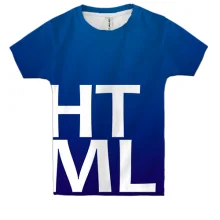 Дитяча 3D футболка HT ML