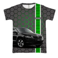 3D футболка Skoda Karoq