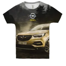 Детская 3D футболка Opel Grandland X
