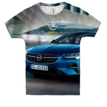 Детская 3D футболка Opel Insignia
