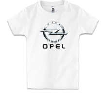 Детская футболка Opel logo