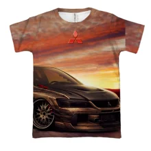 3D футболка Mitsubishi EVO Art