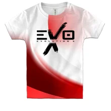 Детская 3D футболка Mitsubishi EVO