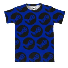 3D футболка Steam pattern