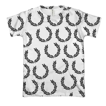 3D футболка Fred Perry pattern