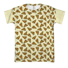 3D футболка Pizza pattern