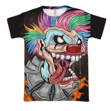 3D футболка Crazy Clown