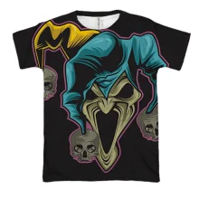 3D футболка Scary Joker