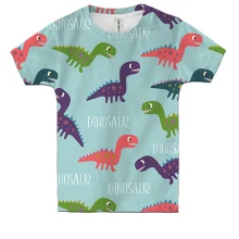 Дитяча 3D футболка Dinosaur pattern
