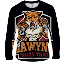 Мужской 3D лонгслив Mawynn Muai Thai