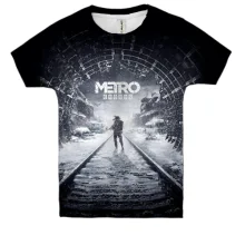 Детская 3D футболка Metro Exodus
