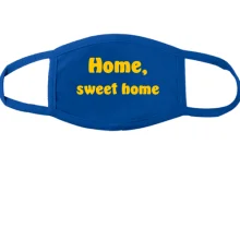Тканинна маска для обличчя Home, sweet home