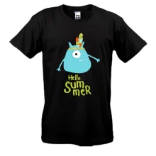 Футболка Hello Summer. Native American Monster