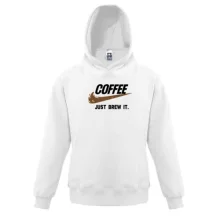 Дитяча толстовка COFFEE. Just brew it.