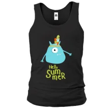 Чоловіча майка Hello Summer. Native American Monster
