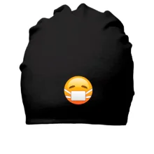 Хлопковая шапка Mask emoticon