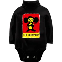 Детское боди с длинным рукавом CHE BURASHKA.