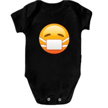 Дитяче боді Mask emoticon