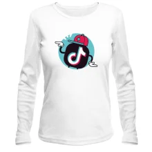 Лонгслив Tiktok icon.