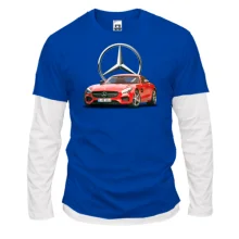 Комбинированный лонгслив Mercedes AMG GT