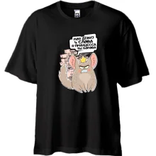 Футболка oversize Мій девіз чотири слова Я принцеса Ти корова.