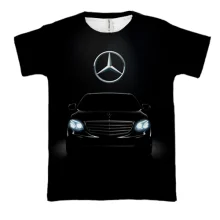 3D футболка Mercedes-Benz Black