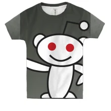 Детская 3D футболка Reddit