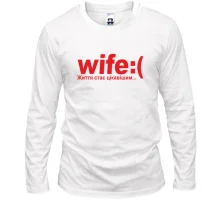 Лонгслив Wife