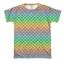 3D футболка Rainbow pattern